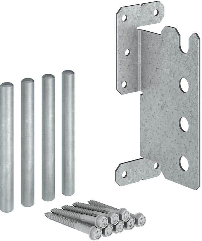 Simpson Strong-Tie 12-Gauge ZMAX Galvanized Concealed Joist Tie with (4) Long Pins