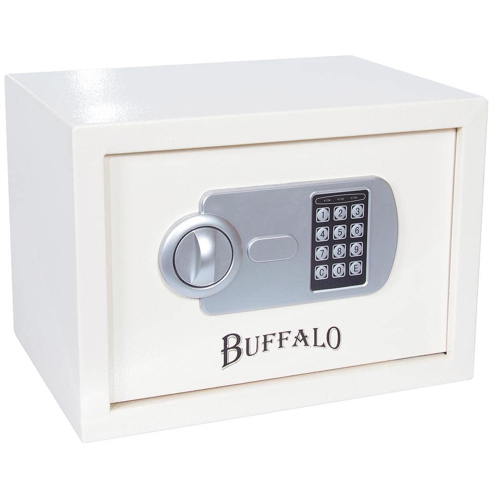 Buffalo 0.57 cu. ft. Beige Steel Portable Handgun Safe with Electronic Lock