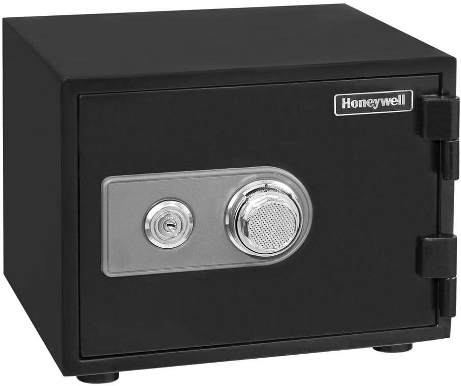 Honeywell 0.50 cu. ft. Fire Resistant Safe with Dual Combination and Key Lock Security