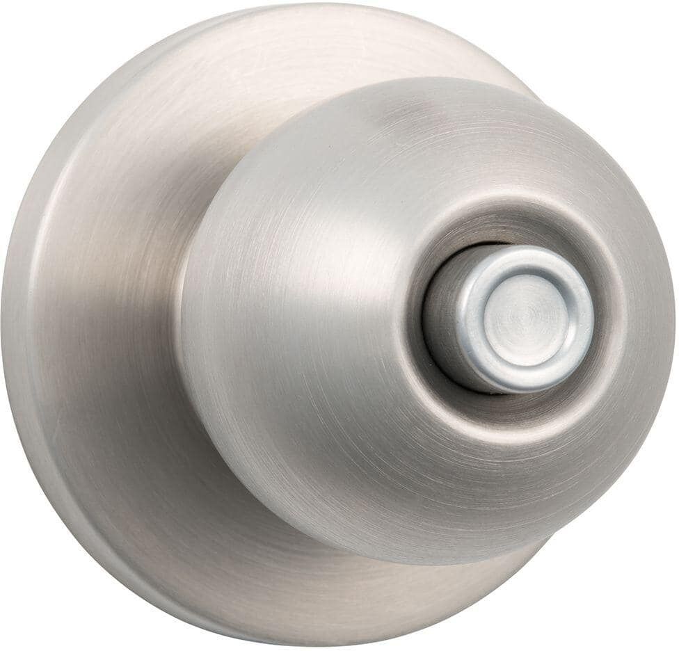 Universal Hardware Heavy Duty Commercial Privacy (bed/bath) Knob, UL 3-Hr Fire ANSI Grade 2, Satin Chrome Finish