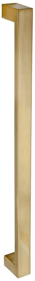 Sumner Street Home Hardware Architectural Appliance 16 in. Satin Brass Pull