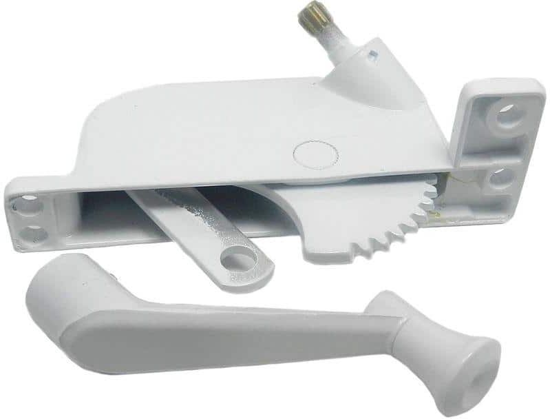 Barton Kramer Yale Ogron 2-3/16 in. White Aluminium Right-Hand Awning Window Operator