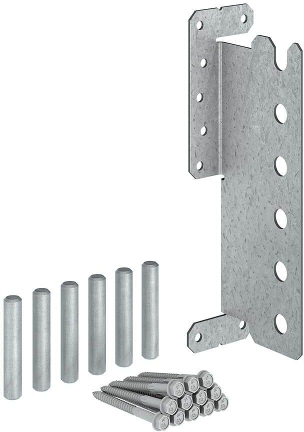 Simpson Strong-Tie 12-Gauge ZMAX Galvanized Concealed Joist Tie with (6) Short Pins