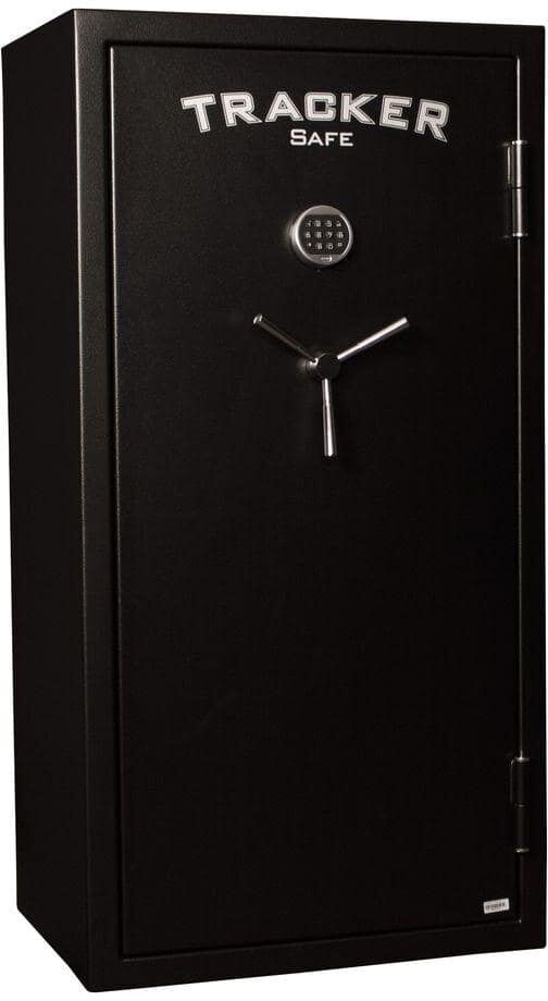 Tracker Safe 24-Gun Fire-Resistant Electronic Lock, Black Powder Coat