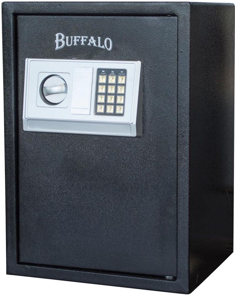 Buffalo 1.5 cu. ft. Floor Safe with Electronic Lock in Black