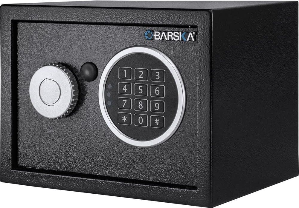 BARSKA 0.22 cu. ft. Digital Keypad Security Safe