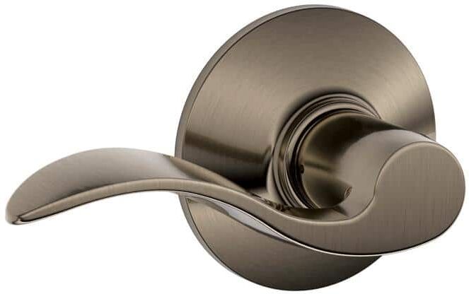 Schlage Accent Antique Pewter Passage Hall/Closet Door Handle