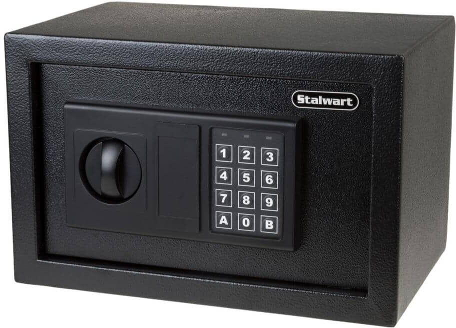 Stalwart 0.32 cu. ft. Premium Digital Lock Steel Safe