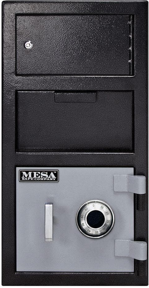 MESA 1.5 cu. ft. Combination Lock Depository Safe with Outer Locker