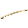 HICKORY HARDWARE Velocity Collection Appliance Pull 12 in. Center-to-Center Flat Ultra Brass Finish