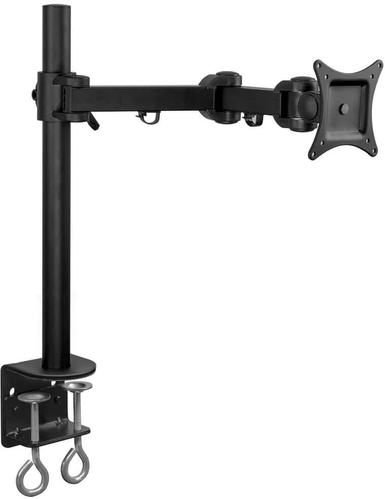 mount-it! Single Arm Full Motion Computer Monitor Desk Mount for 13 in. to 27 in. Screen Size