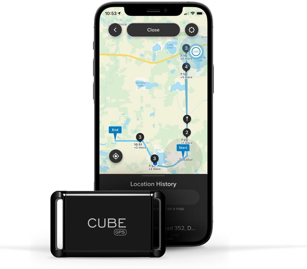 Cube GPS Asset Tracker Anti-Theft Tracking Device