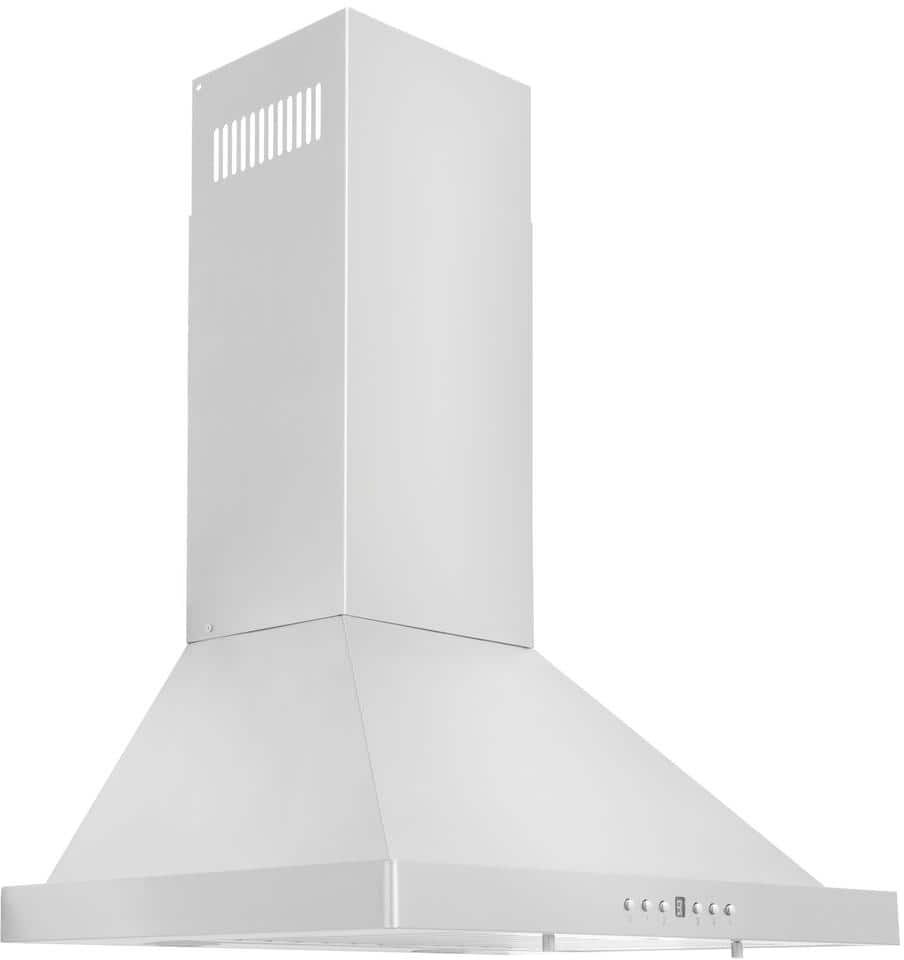 ZLINE Kitchen and Bath 24 in. 400 CFM Ducted Vent Wall Mount Range Hood in Stainless Steel