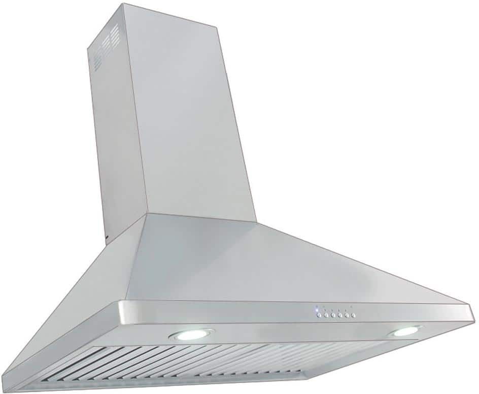 Proline Range Hoods 30 in. 900 CFM Ducted Wall Mount with Light in Stainless Steel