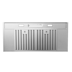 Zephyr Monsoon Mini II 30 in. Convertible Insert Range Hood with LED Lights in Stainless Steel, Silver