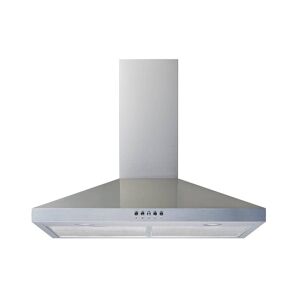 Winflo 30 in. Convertible Wall Mount Range Hood in Stainless Steel with Mesh Filters and Push Button Control, Silver