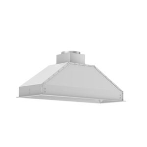 ZLINE Kitchen and Bath 46 in. 700 CFM Ducted Range Hood Insert in Stainless Steel, Brushed 430 Stainless Steel