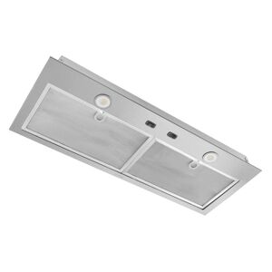 Broan-NuTone 30 in. 300 Max Blower CFM Built-In Powerpack Insert for Custom Range Hoods with LED Light in Stainless Steel, Silver
