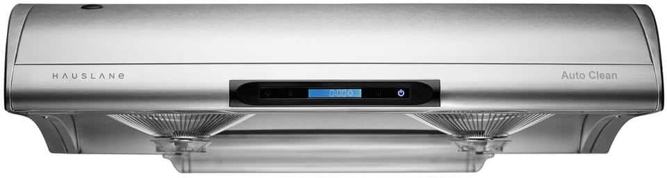 HAUSLANE 30 in. Ducted Under Cabinet Range Hood with 3-Way Venting Incandescent Lamp Self-Clean in Stainless Steel