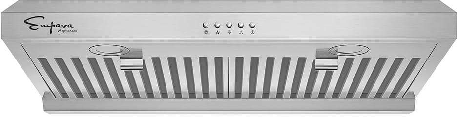 Empava 30 in. 400 CFM Ducted Kitchen Under Cabinet Range Hood Shell with Light in Stainless Steel