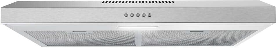 Streamline 30 in. Carmine Ducted Under Cabinet Range Hood in Brushed Stainless Steel with Mesh Filter,Push Button Control,LED Light