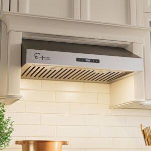 Empava 30 in. 400 CFM Ducted Kitchen Under Cabinet Range Hood in Stainless Steel