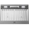 Zephyr Monsoon Connect 30 in. 700 CFM Insert Mount Range Hood with LED Light in Stainless Steel