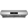 HAUSLANE 30 in. Ducted Under Cabinet Range Hood with 3-Way Venting Changeable LED Powerful Suction in Stainless Steel