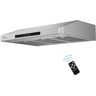 Empava 30 in. Ducted Under Cabinet Range Hood in Stainless Steel with Permanent Filters - Delay Shut-Off