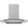 HAUSLANE 30 in. Convertible Wall Mount Range Hood with Tempered Glass Changeable LED Baffle Filters in Stainless Steel