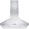 JEREMY CASS 30 in. Wall Mount 450 CFM Ductless Range Hood Vent for Kitchen Hood in Stainless Steel