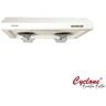 Cyclone 680 CFM Round/Rectangular Duct Opening, 30 in. Under Cabinet Range Hood, Filterless Technology, Easy Clean, White