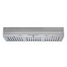 KOBE Range Hoods KOBE 36 in. 680 CFM Under Cabinet Range Hood in Stainless Steel with Flame and Temp Sensors