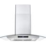 Cosmo 30 in. Ducted Wall Mount Range Hood in Stainless Steel with Touch Controls, LED Lighting and Permanent Filters