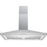 Cavaliere 30 in. Wall Mount Range Hood in Stainless Steel with Professional Baffle Filters, LED lights, Push Button Control