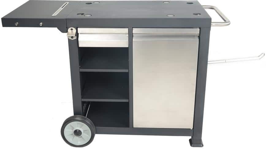 Razor 47 in. Wide Black Portable Grills and Griddles Grill Cart