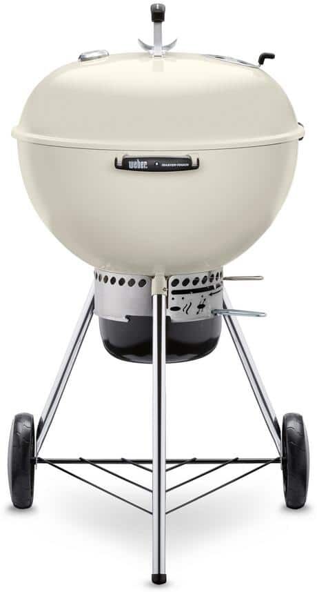 Weber 22 in. Master-Touch Charcoal Grill in Ivory