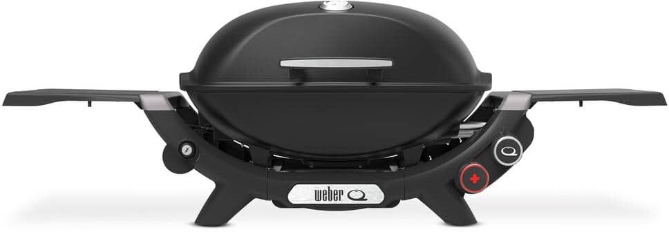 Weber Q 2800N+ Portable Liquid Propane Gas Grill in Midnight Black