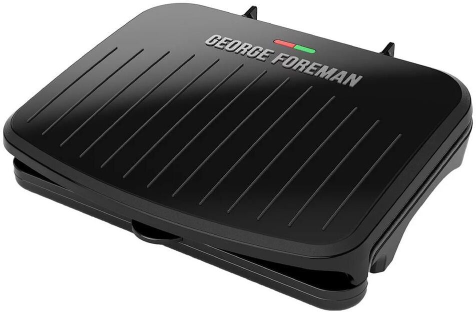 Grill with Precision: Electric Grills for the Ultimate Indoor and Outdoor BBQ: Top 10 Picks & Buyer's Guide 16 George Foreman Family Size 5 Serving Nonstick Compact Electric Indoor Grill in Black