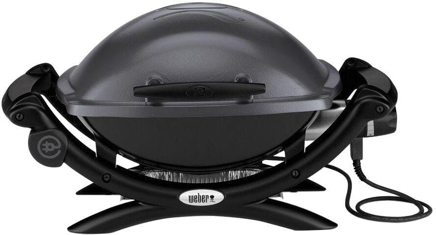 Grill with Precision: Electric Grills for the Ultimate Indoor and Outdoor BBQ: Top 10 Picks & Buyer's Guide 34 Weber Q 1400 1-Burner Portable Electric Grill in Gray