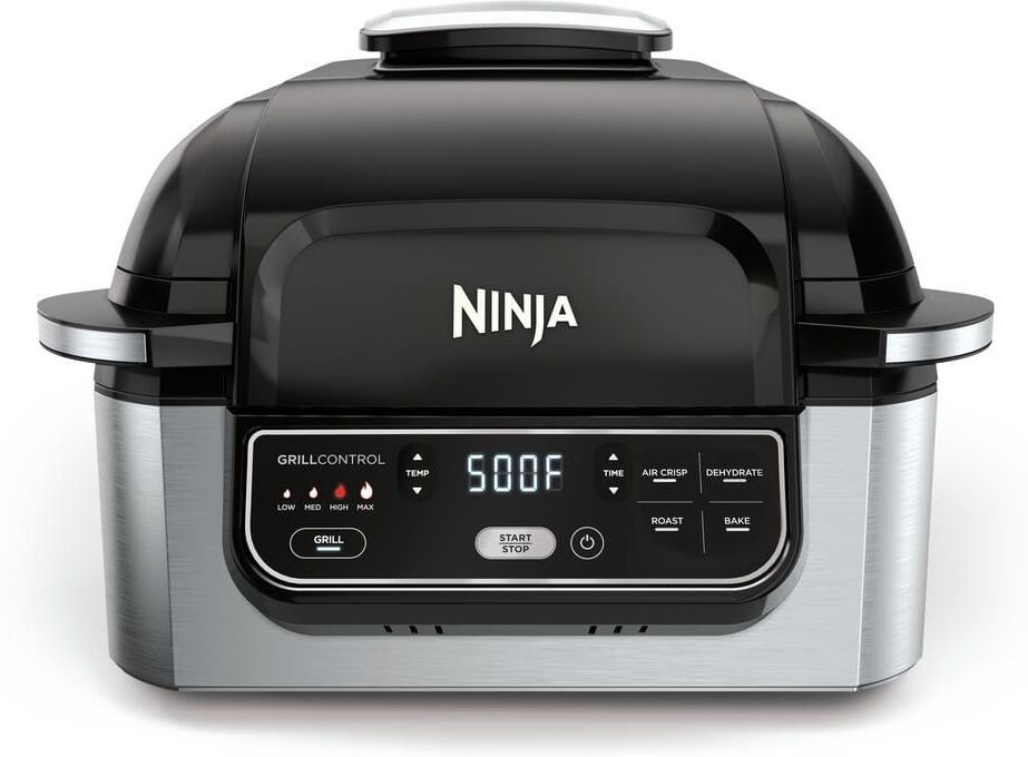 Best Air Fryer: Crisp Perfection: Discover the Top 10 Air Fryer Models of 2024 for Healthier, Delicious Cooking 46 NINJA Foodi 5-in-1 Indoor Grill with 4 Qt. Air Fryer, Roast, Bake, Dehydrate and Cyclonic Grilling (AG301)