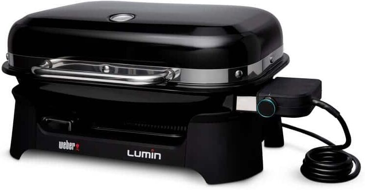 Grill with Precision: Electric Grills for the Ultimate Indoor and Outdoor BBQ: Top 10 Picks & Buyer's Guide 43 Weber Lumin Electric Grill in Black