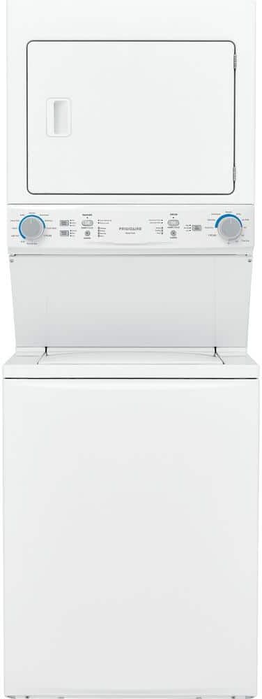 Frigidaire 3.9 cu. ft. Washer and 5.5 cu. ft. Electric Dryer Combo in White with Quick Wash & Dry Cycle and MaxFill Wash Cycle