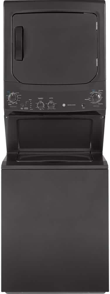 GE 3.8 cu. ft. Washer 5.9 cu. ft. Gas Dryer Combo in Diamond Gray