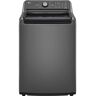 LG 5.0 cu. ft. Top Load Washer in Middle Black with Impeller, NeverRust Drum and TurboDrum Technology