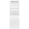 Whirlpool White Laundry Center with 3.5 cu. ft. Washer and 5.9 cu. ft. Electric Dryer with 9 Wash cycles and AUTODRY