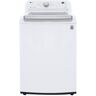 LG 5.0 cu. ft. Top Load Washer in White with Impeller, NeverRust Drum and TurboDrum Technology