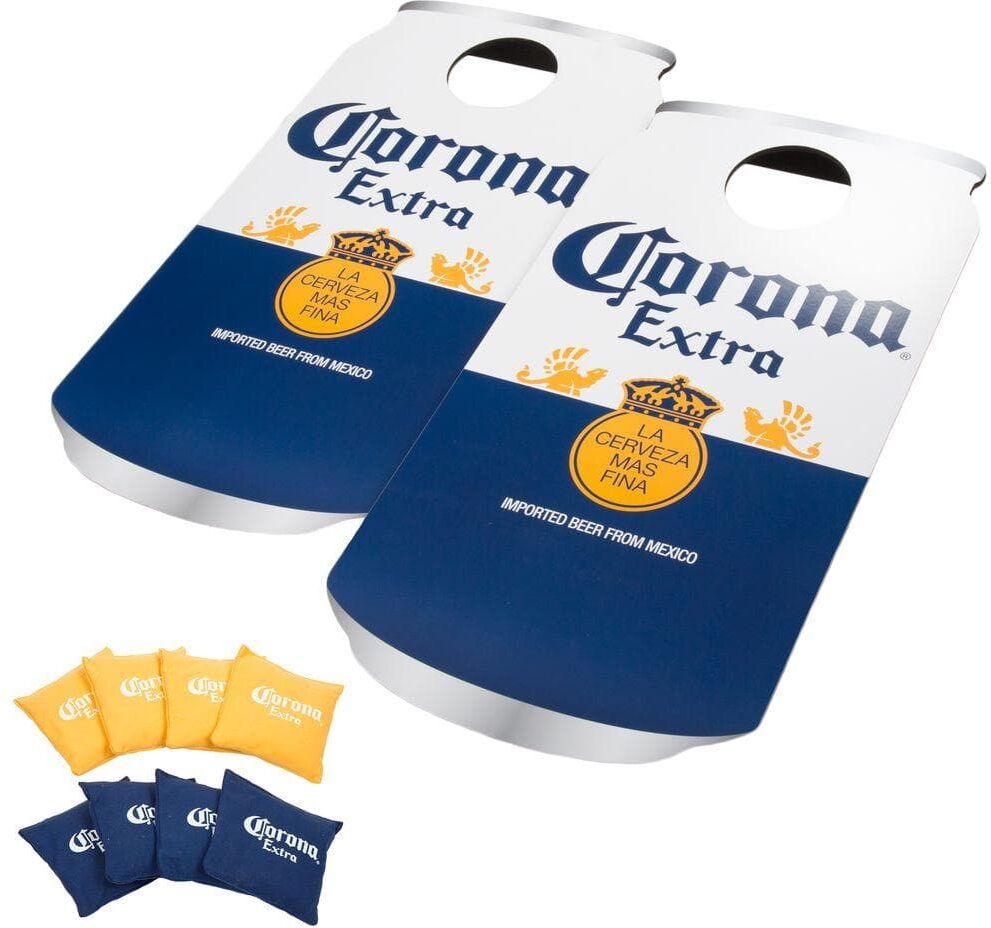 Corona Can Cornhole Bean Bag Toss Game