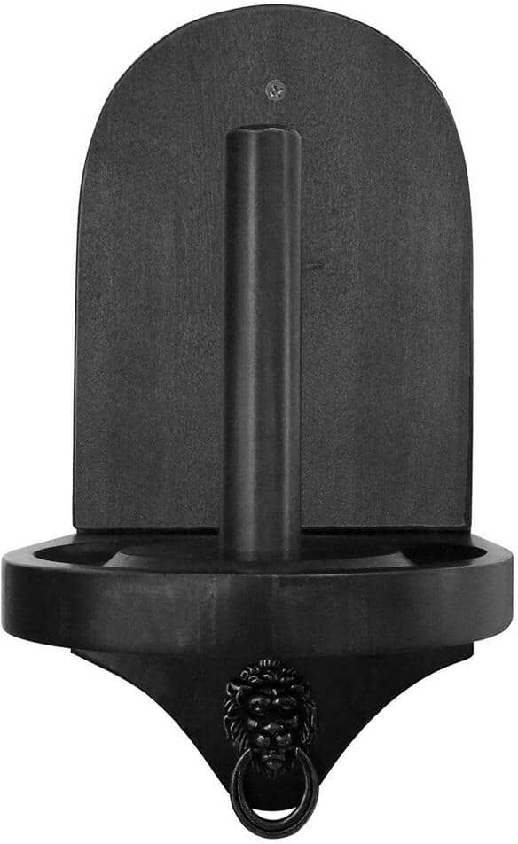 Hathaway Premier Wall-Mounted Cone Chalk Holder for Pool Tables in Black