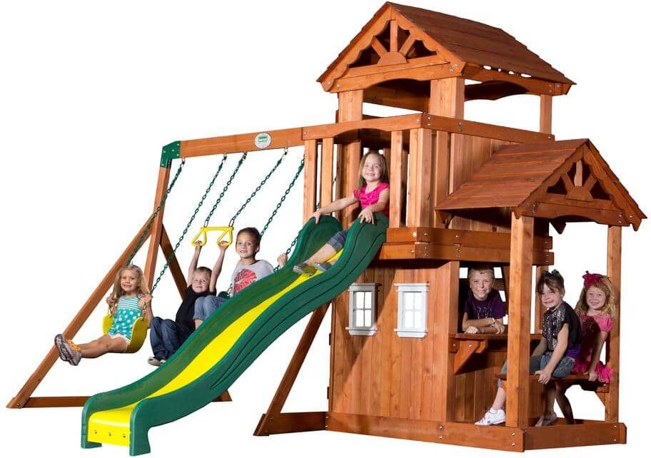 Backyard Discovery Tanglewood All Cedar Swing Set